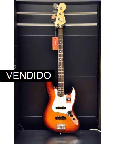 Fender Amercian Professional Jazz Bass LTD-FMT Aged Cherry Burst